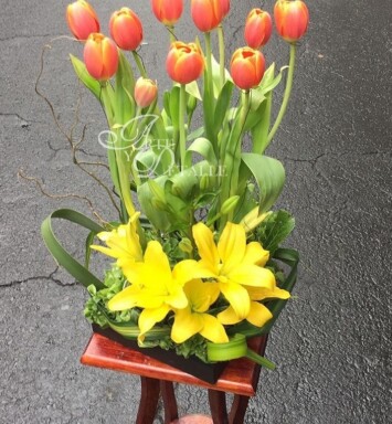 Arreglo de Tulipanes Adrem y Lilis