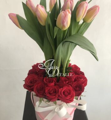 Tulipanes románticos